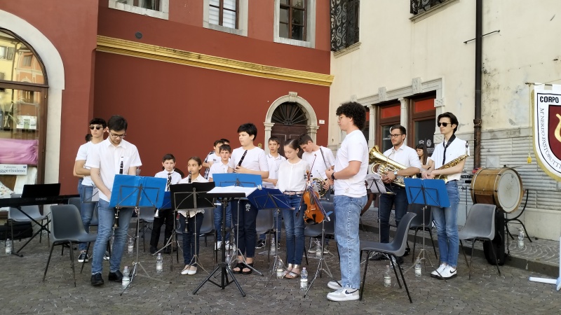 Concerto del gruppo di musica d’insieme a Cividale